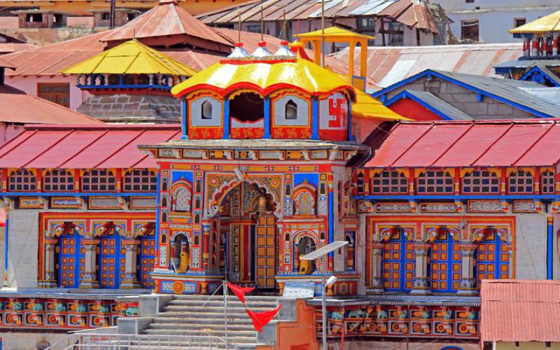 Badrinath Temple in Chamoli District