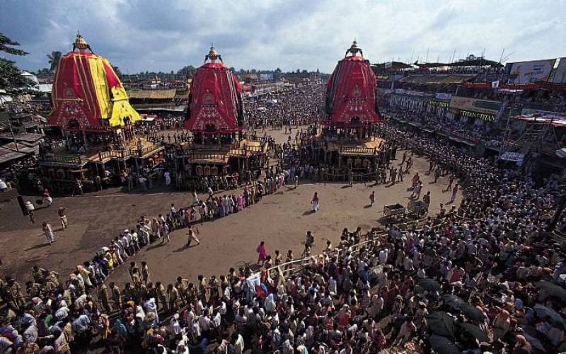 Load Jagannath, Balabhadra and the Goddess Subhadra 