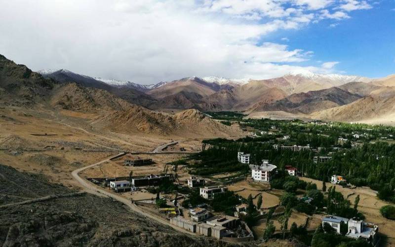 Leh Palace in Leh