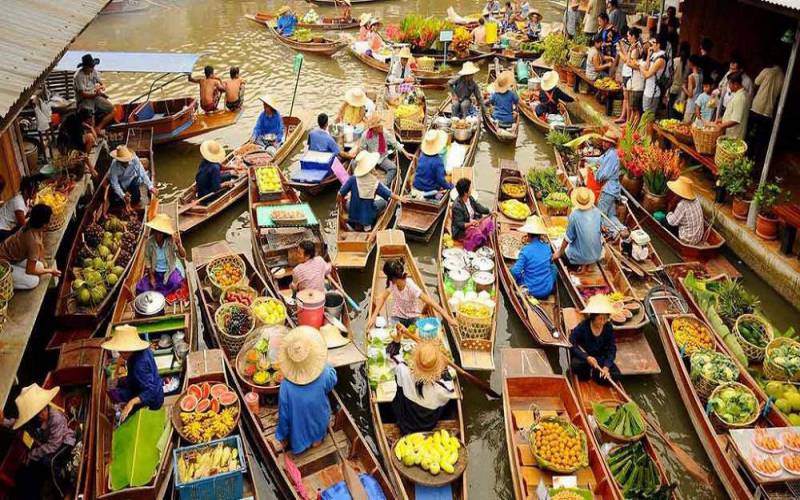 Floating Markets Thailand