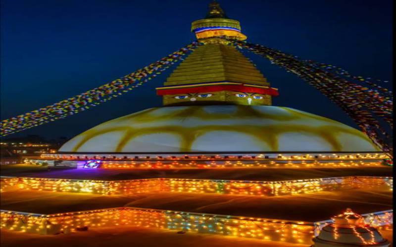 Boudhanath Stupa In Nepal
