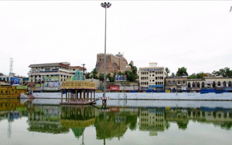 Rock Fort in Tiruchirappalli Tamil Nadu