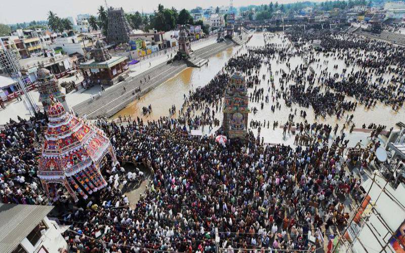 Mahamaham Festival Thanjavur Tamil Nadu