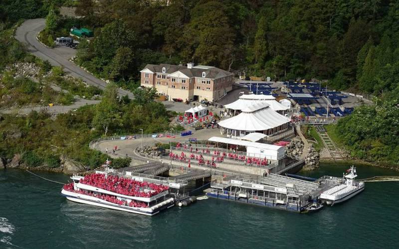 Niagara Falls in Niagara River
