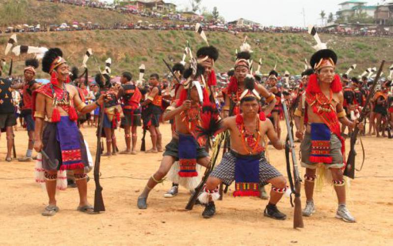 Aoling Festival Mon Nagaland, Konyak Tribe Dance, Information