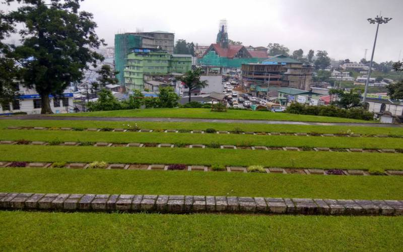 Kohima War Cemetery in Kohima