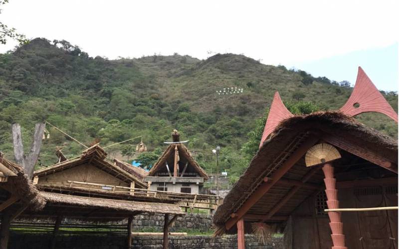Kisama Heritage Village in nagaland