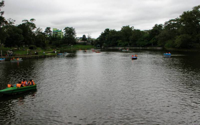 Wards Lake in Shillong Meghalaya