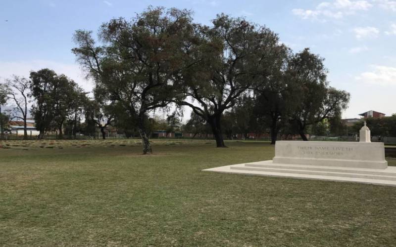 Indian Army war cemetery in Imphal