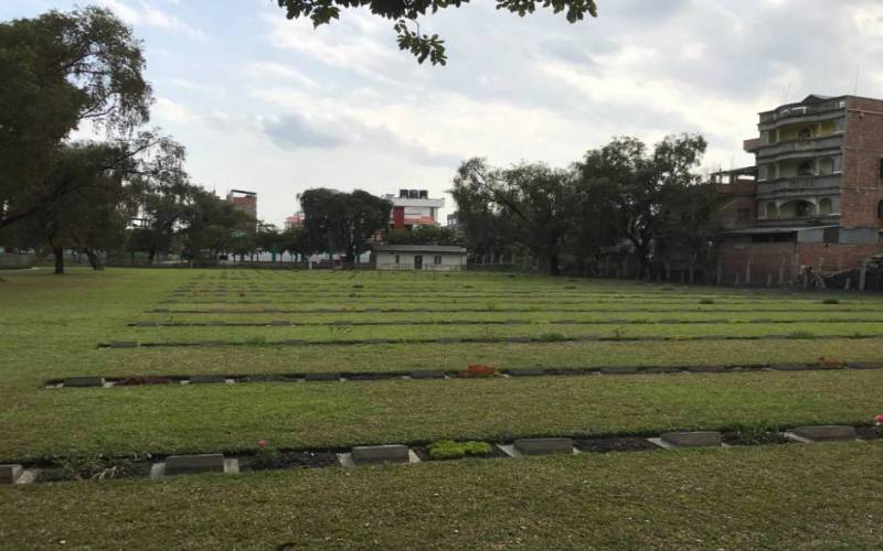 Indian Army war cemetery in Manipur