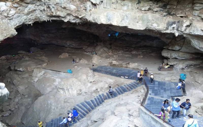 Borra Caves in Visakhapatnam of Andhra Pradesh