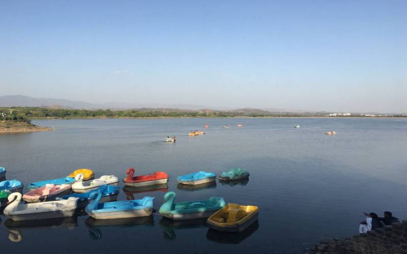 Sukhna Lake in Chandigarh