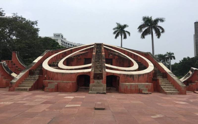 Jantar Mantar in Delhi of India
