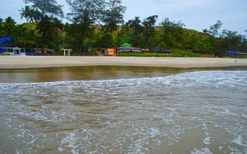 Ashvem Beach in Goa