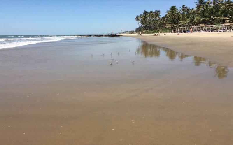 Ashwem Beach in Goa