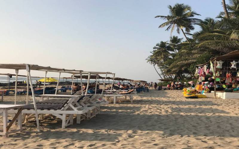 Ashvem Beach in North Goa (Panjim)