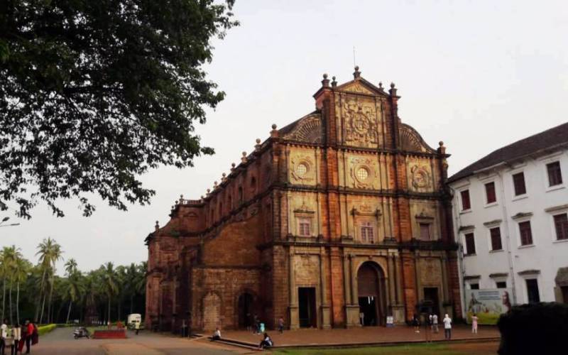 St Francis Xavier Church in Goa of India