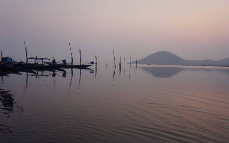 Chilika Lake in Puri of Odisha