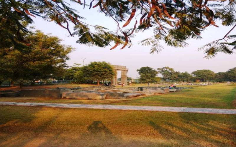 Kakatiya Kala Thoranam or Warangal Gate in Telangana