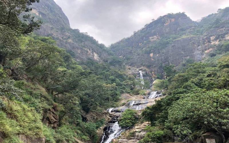 Ravana Ella Cave Falls Sri Lanka