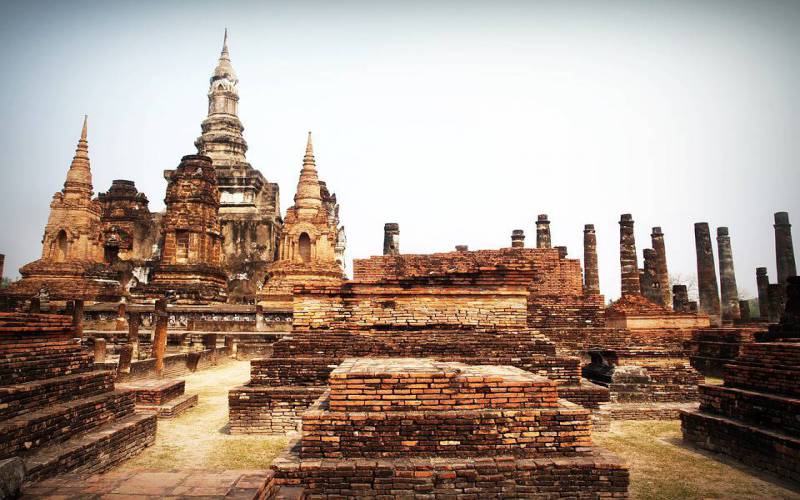 Sukhothai Historical Park in Thailand