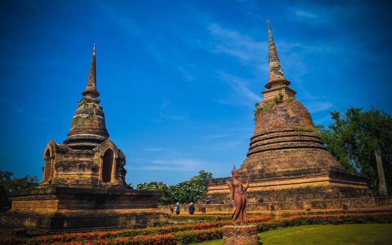 Sukhothai Historical Park of Thailand