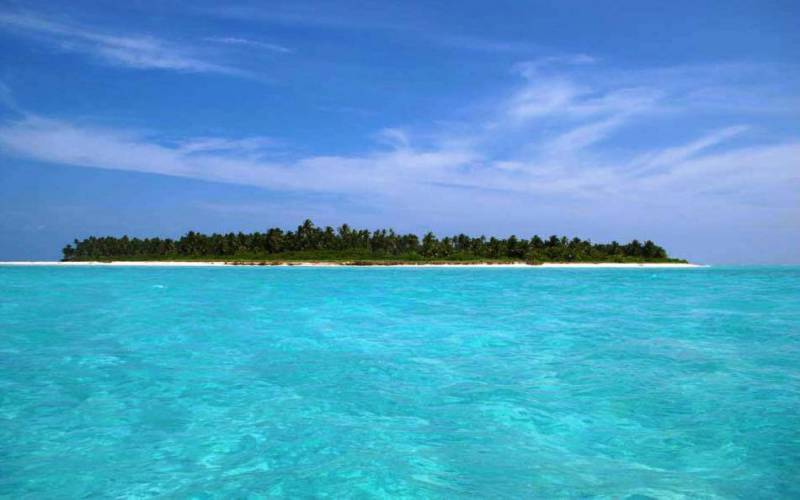 Kadmat Island in Lakshadweep