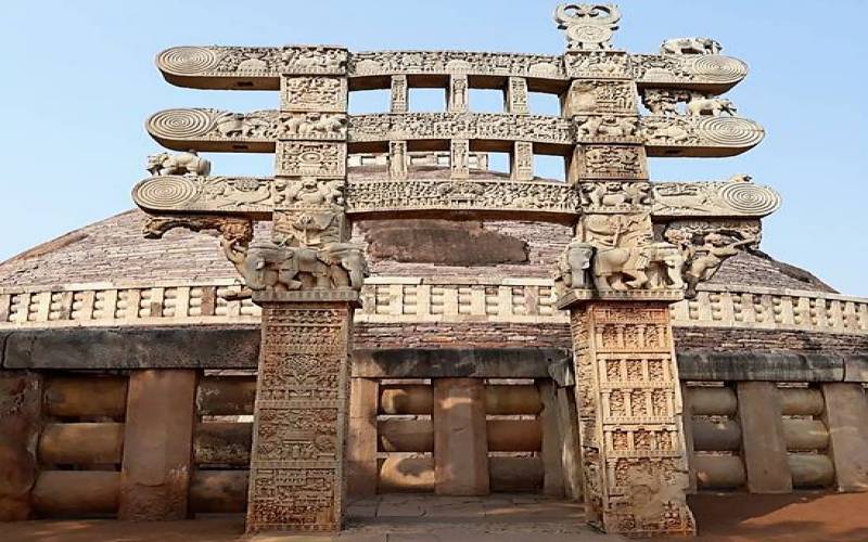 Sanchi Stupa in Raisen District