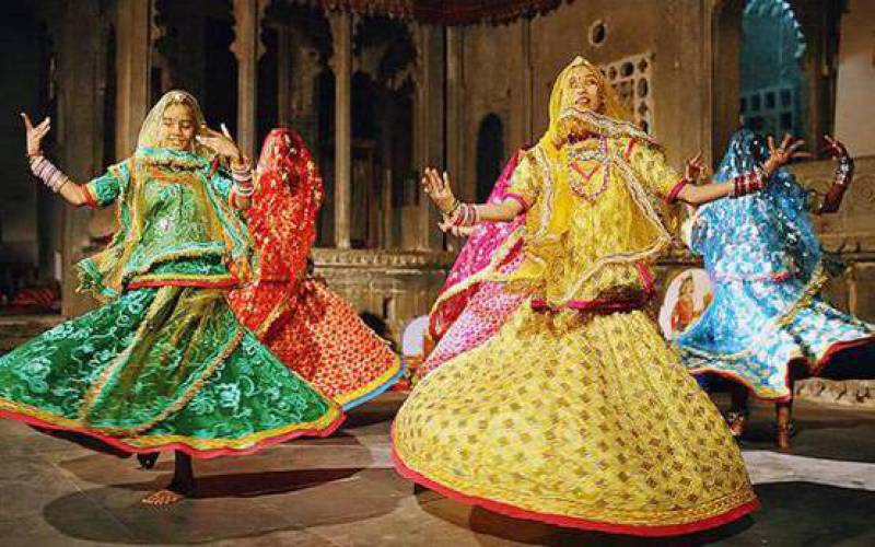 Ghoomar Folk Dance