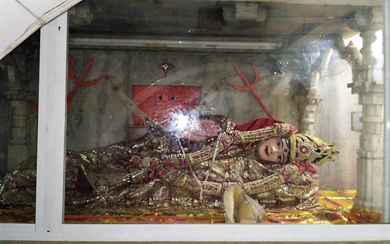 Hinglaj Mata Temple in Kalasar Village o fRajkot