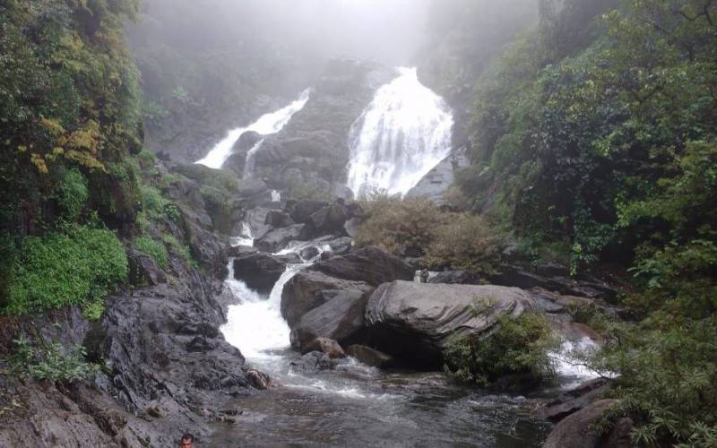 Meenmutty Falls Wayanad