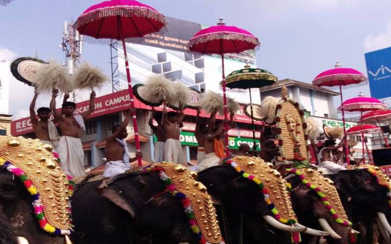Vadakkunnathan Temple Thrissur, Kerala
