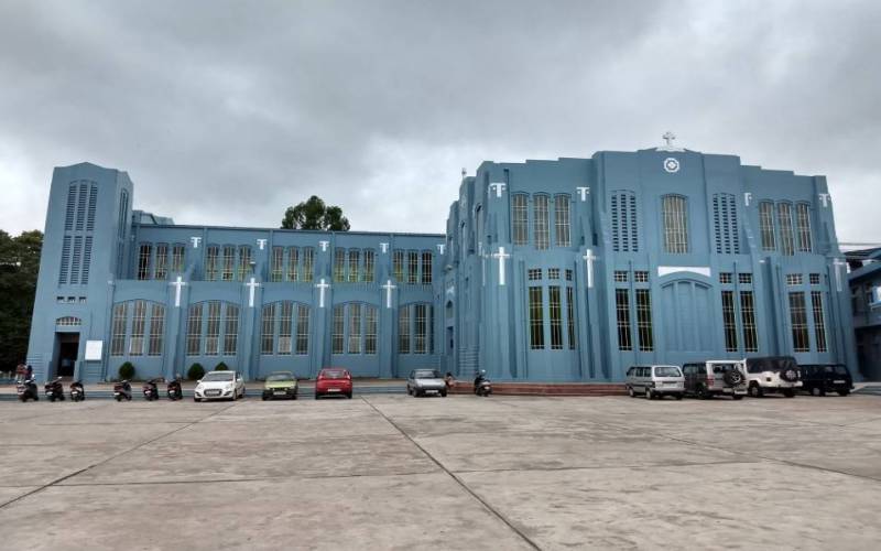Cathedral of Mary Help of Christian in Shillong of Meghalaya