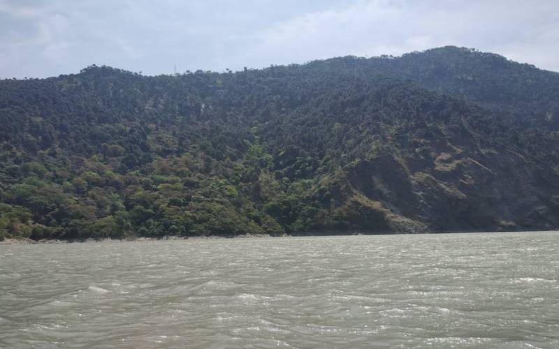 Chamera Lake in Dalhousie of Chamba