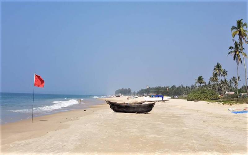 Colva Beach in South Goa