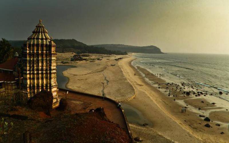 Kunkeshwar Temple and Beach