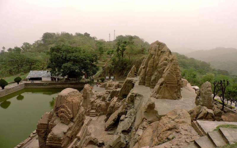 Masroor Rock Cut Temples