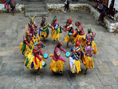Bardo Chham Folk Dance