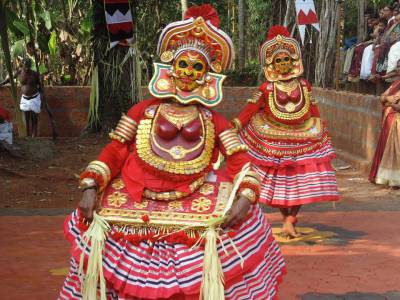 Thirayattam Folk Dance