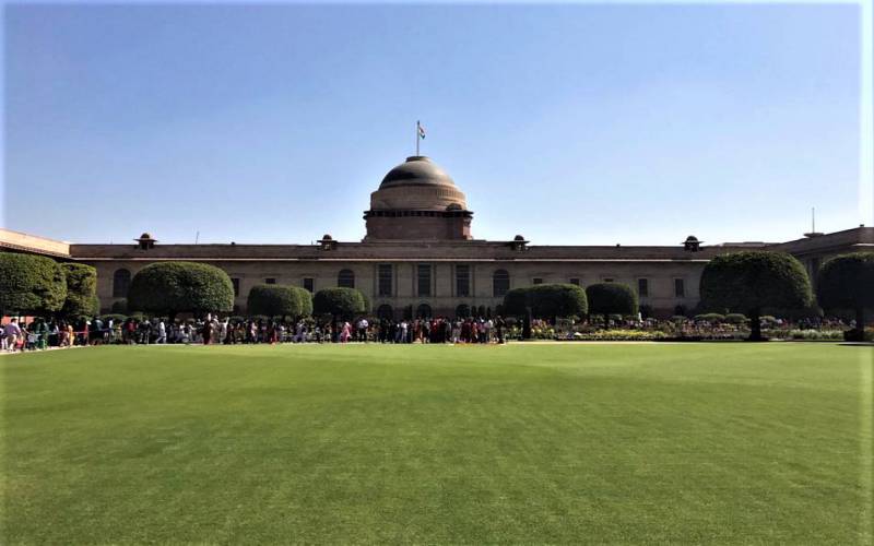 Mughal Garden at Rashtrapati Bhavan