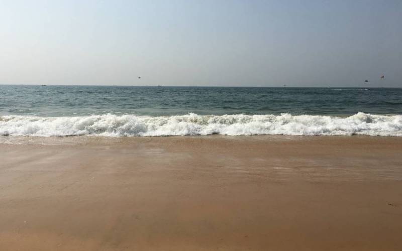Candolim Beach in North Goa
