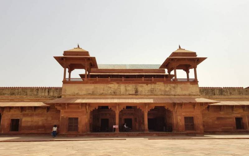 Jodha Bai Palace in Fatehpur Sikri