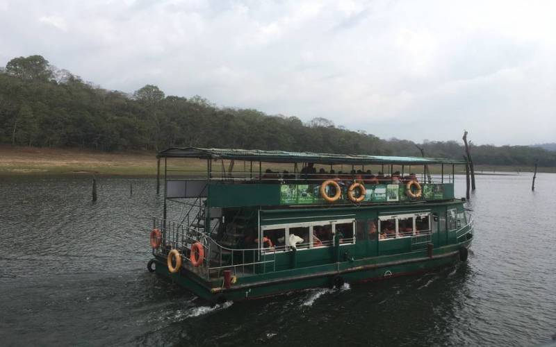 Periyar Wildlife Sanctuary in Idukki of Kerala