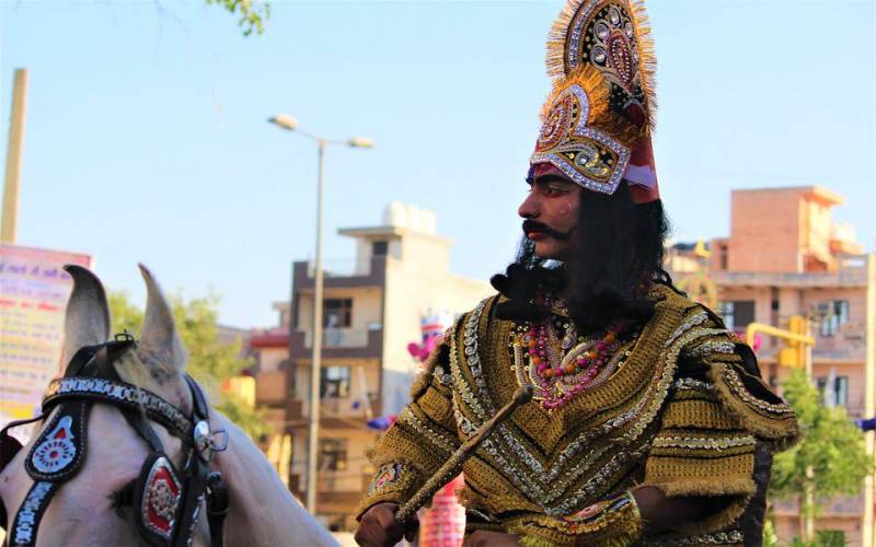Ramleela play in Vijayadashmi festival