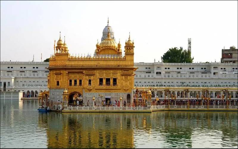 Gurpurab Festival Celebration in Golden Temple in Amritsar
