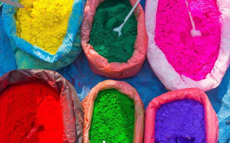 Dye for Holi Festival 