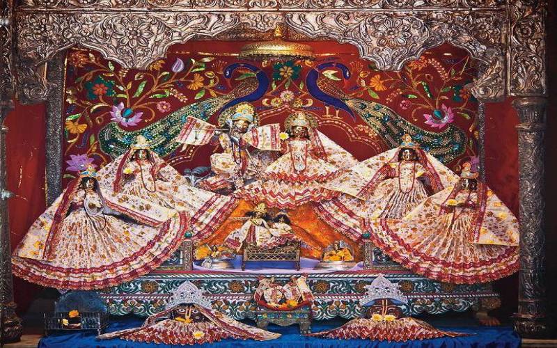 Lord Krishna Idol Decorations in Janmashtami 