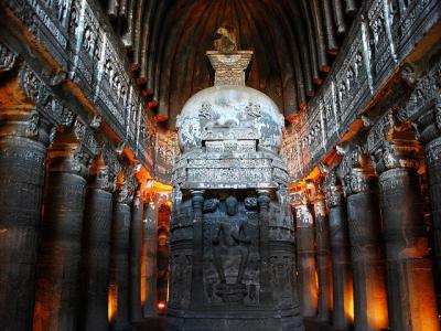 Ajanta Caves, Maharastra, India