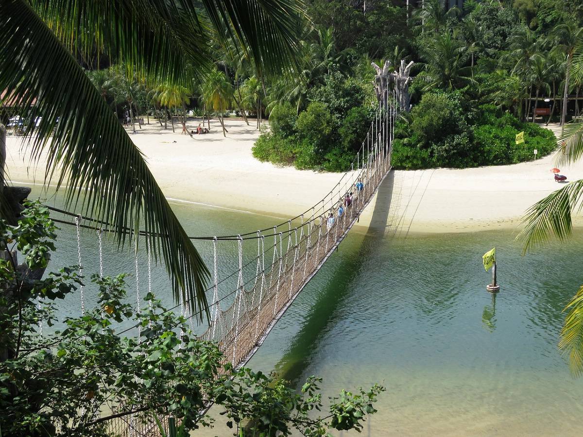 Sentosh Island Sentosa Island Singapore, attractions, beach, travel guide, reviews
